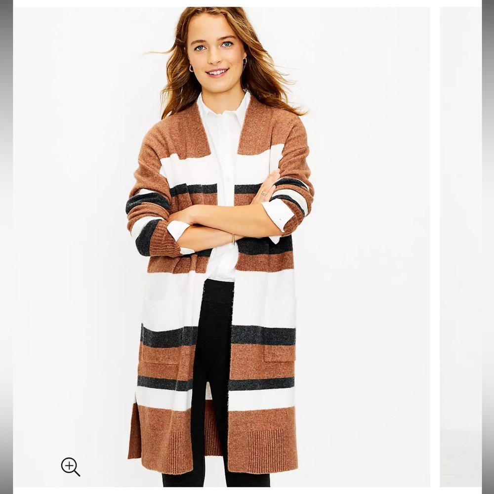 Loft duster cardigan